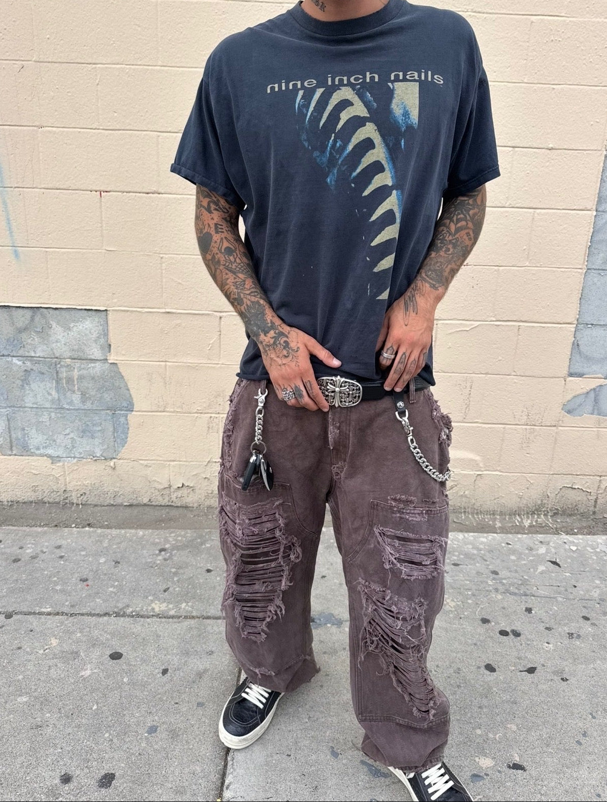Zellesent Thrashed Double Knee Work Pants