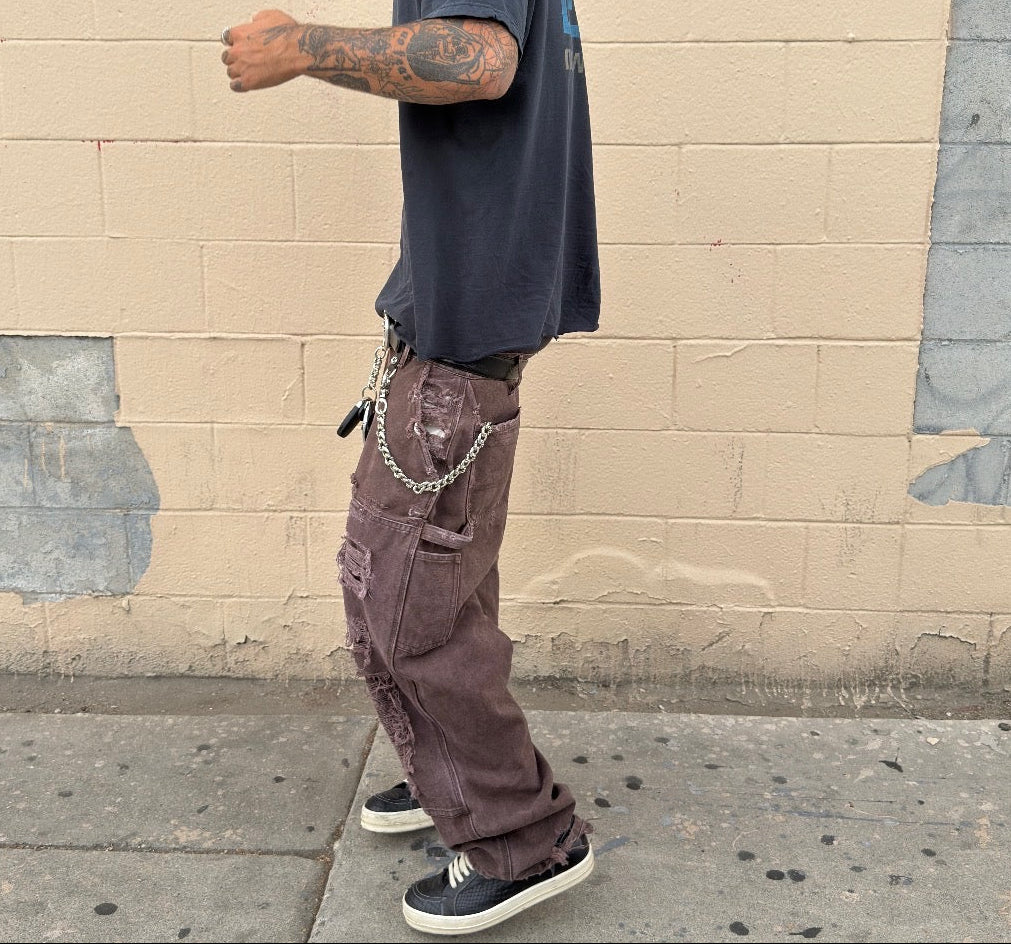 Zellesent Thrashed Double Knee Work Pants